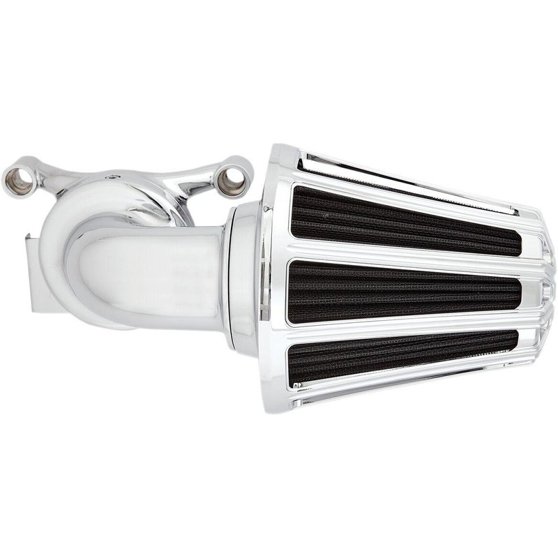 81-022 - Arlen Ness Monster Sucker Air Cleaner Kit For Harley Davidson FLD 1690 2012-2013 - Chrome