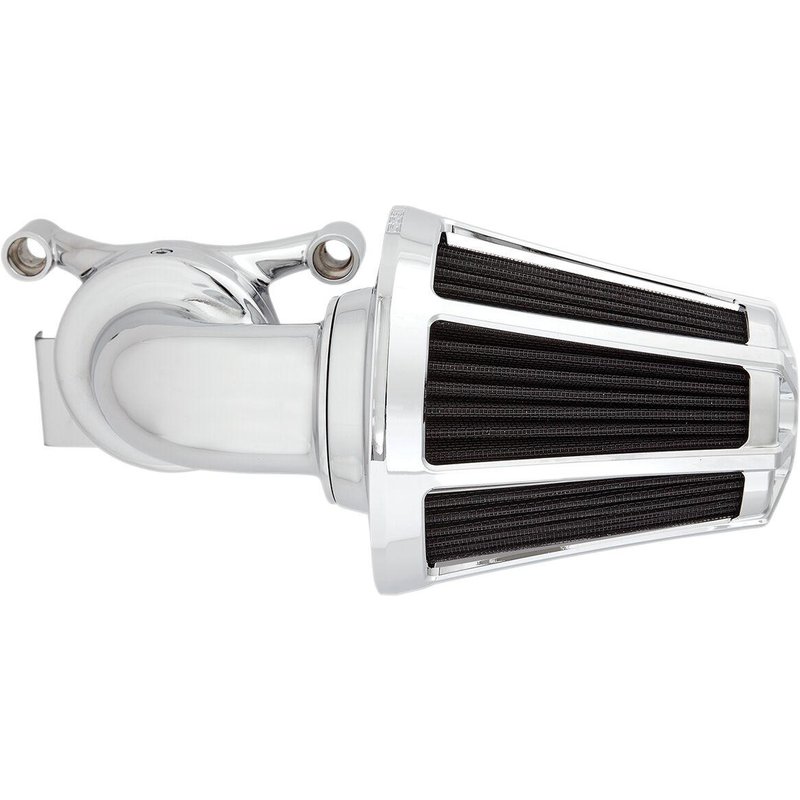 81-023 - Arlen Ness Monster Sucker Air Cleaner Kit For Harley Davidson FLD 1690 2012-2013 - Chrome