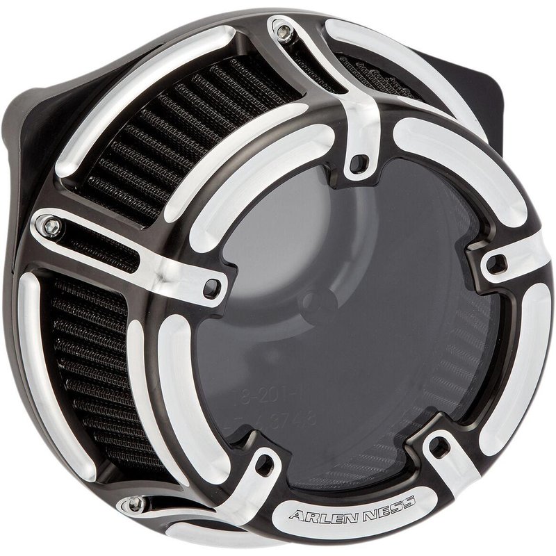 18-960 - Arlen Ness Method Clear Series Air Cleaner For Harley Davidson FLDE 1750 2018-2020 - Black