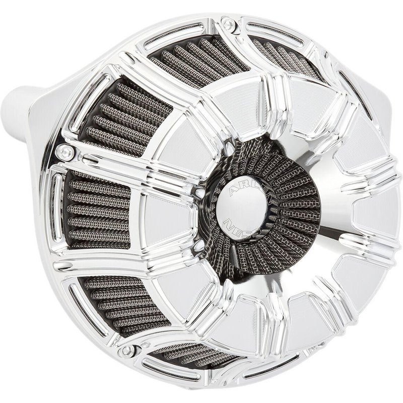 18-946 - Arlen Ness Inverted Series Air Cleaner Kit For Harley Davidson FLDE 1750 2018-2020 - Chrome