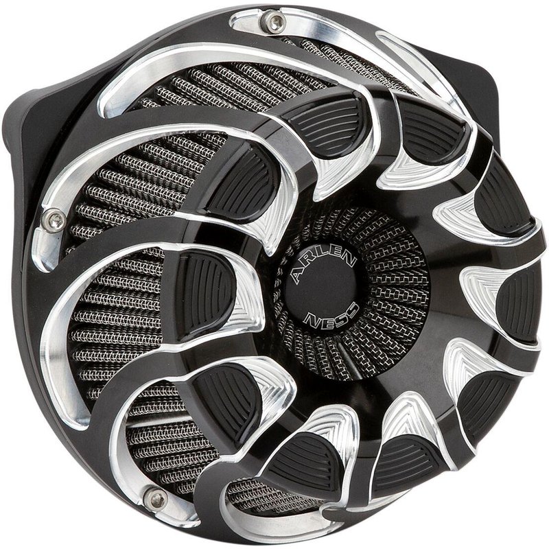 18-985 - Arlen Ness Inverted Series Air Cleaner Kit For Harley Davidson XL 1200 C 1996-2020 - Black