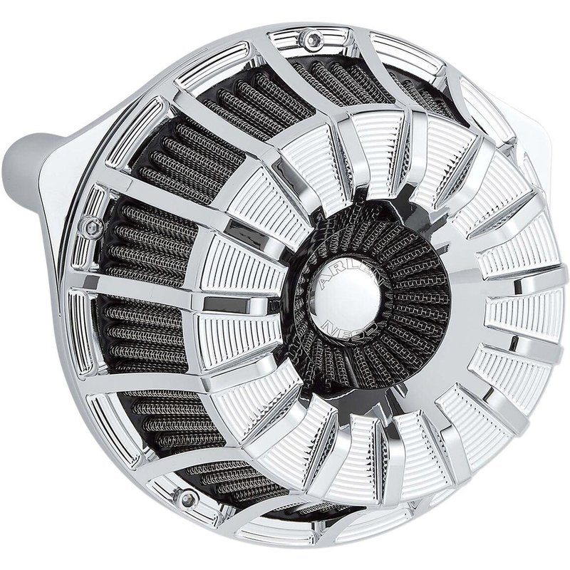 18-994 - Arlen Ness Inverted Series Air Cleaner Kit For Harley Davidson XL 1200 C 1996-2020 - Chrome