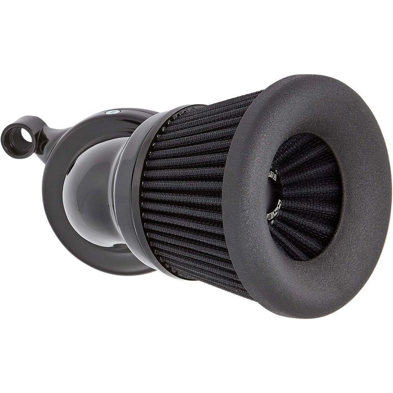 81-204 - Arlen Ness Velocity 65° Air Cleaner Kit For Harley Davidson FLD 1690 2012-2013 - Black