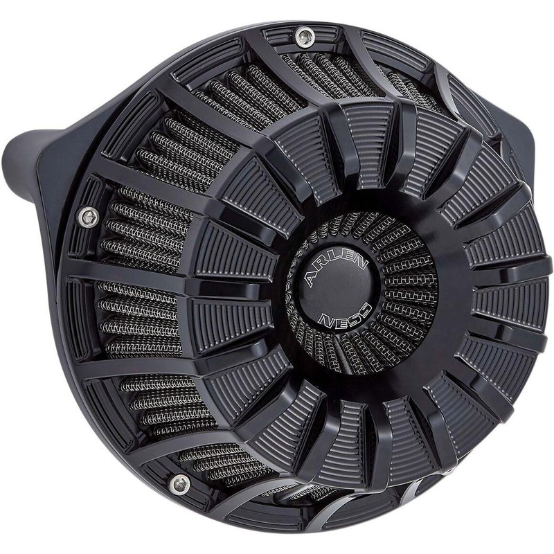 18-995 - Arlen Ness Inverted Series Air Cleaner Kit For Harley Davidson XL 1200 C 1996-2020 - Black