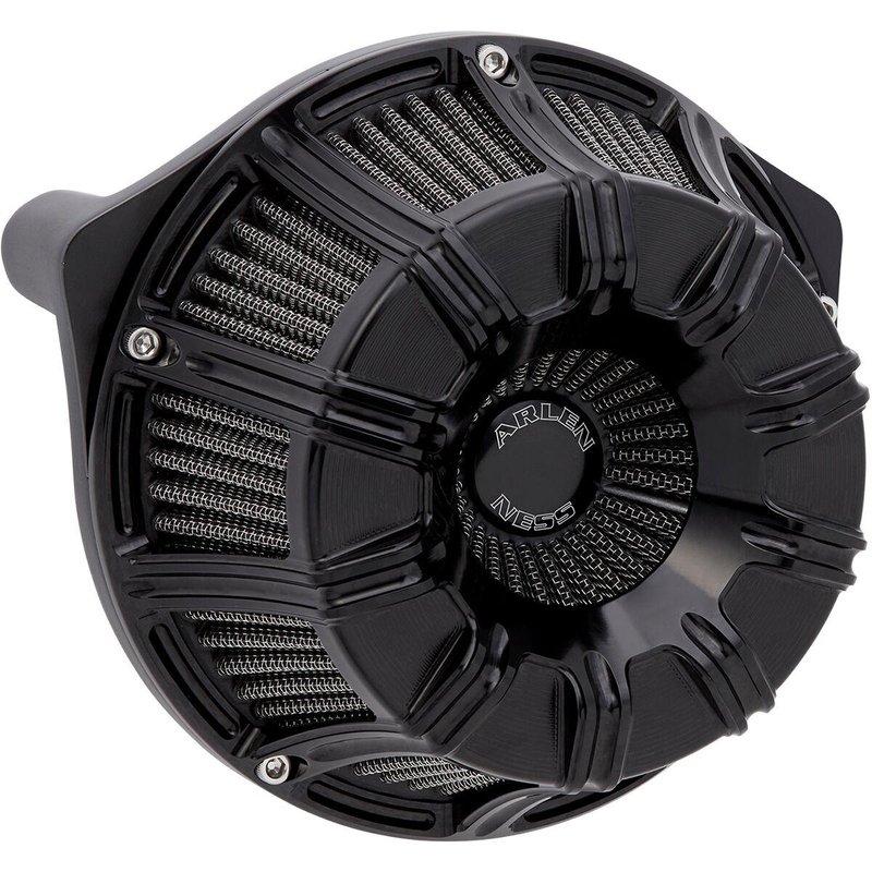 600-008 - Arlen Ness Inverted Series Air Cleaner Kit For Harley Davidson FLDE 1750 2018-2020 - Black