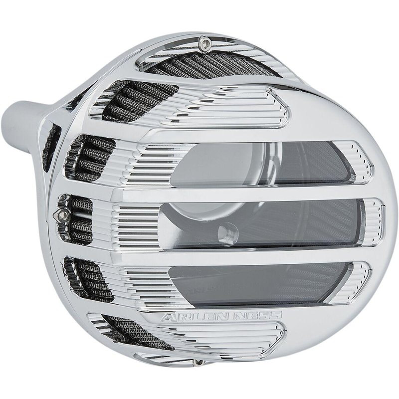 81-303 - Arlen Ness Sidekick Air Cleaner Kit For Harley Davidson FLHR 1584 2008 - Chrome