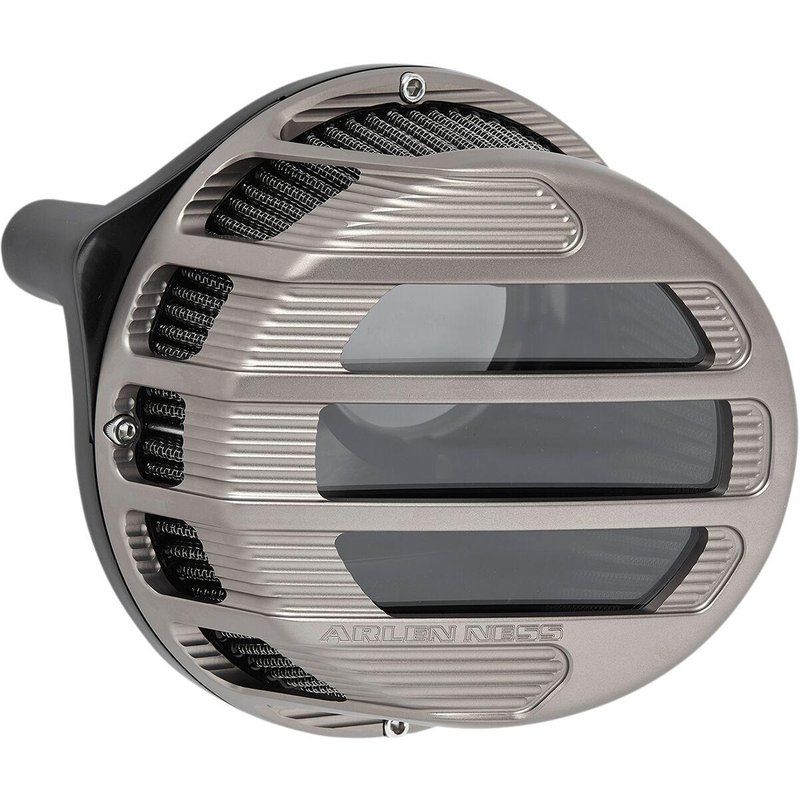 81-308 - Arlen Ness Sidekick Air Cleaner Kit For Harley Davidson FLDE 1750 2018-2020 - Titanium