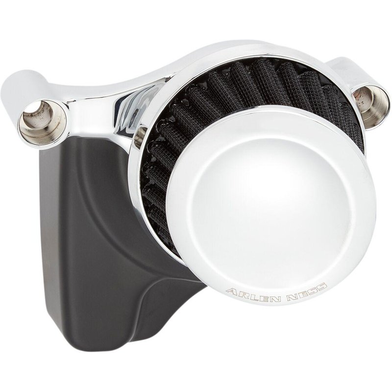 600-021 - Arlen Ness Mini 22° Air Cleaner For Harley Davidson FLDE 1750 2018-2020 Chrome