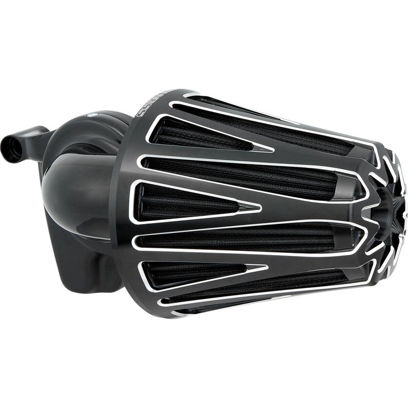 600-081 - Arlen Ness Monster Sucker Air Cleaner For Harley Davidson FLHR 1584 2008 - Black