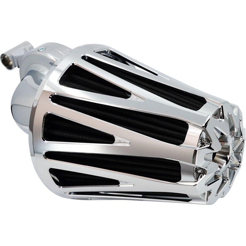 600-088 - Arlen Ness Monster Sucker Air Cleaner For Harley Davidson FLDE 1750 2018-2020 - Chrome