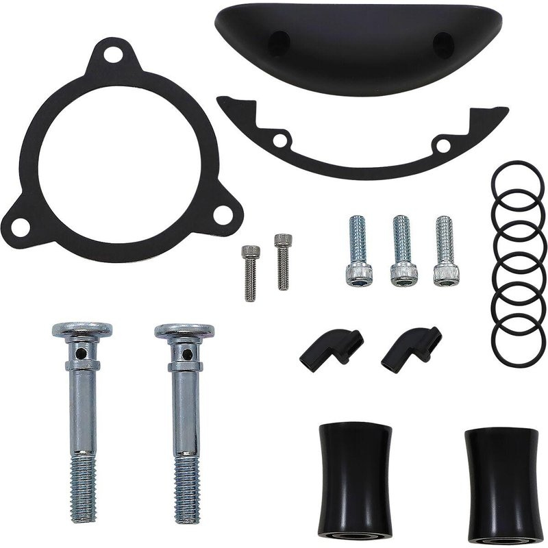 602-001 - Arlen Ness Replacement Air Cleaner Hardware Kit For Harley Davidson FLHRC 1584 2008-2010 - Black