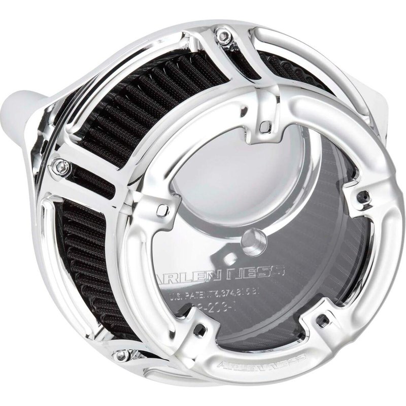 600-238 - Arlen Ness Method Clear Series Air Cleaner For Harley Davidson FLHX 1923 2024-2026 - Chrome
