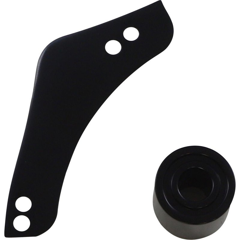 600-054 - Arlen Ness Replacement Breather Bolt Cover Plate For Harley Davidson FLDE 1750 2018-2020 - Black