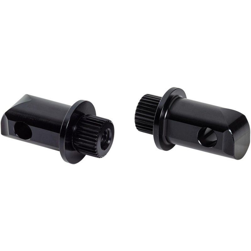 I-1391 - Arlen Ness Splined Peg Mount For Indian Chief 105 2010-2013 Fits Front Or Rear - Black