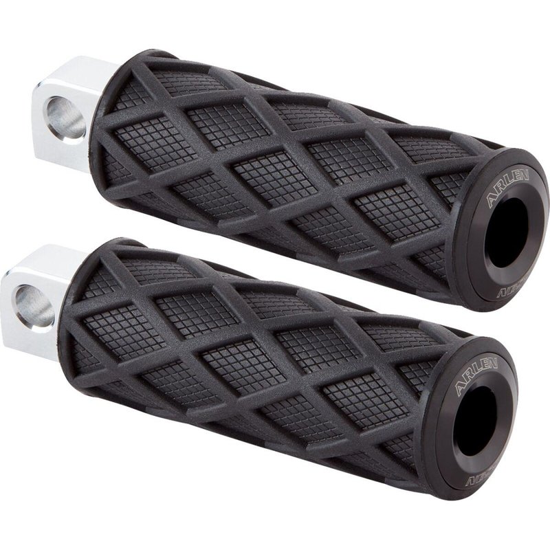 400-047 - Arlen Ness Diamond Foot Pegs For Harley Davidson FLD 1690 2012-2013 - Black