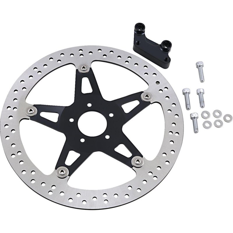 02-910 - Arlen Ness Big Brake Floating Brake Disc Kit For Harley Davidson FLHR 1584 2008 - Front Left