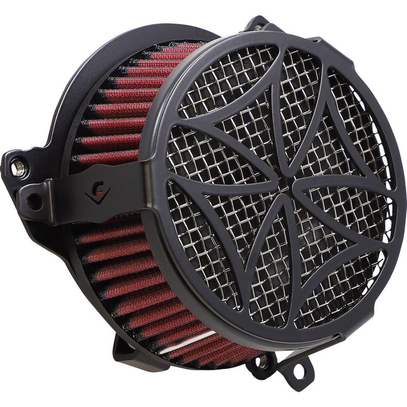 606-0103-02B-SB - 606-0103-02B-SB - Cobra Air Cleaner Kit - Harley Davidson XL50 1200 US Models 2007 - Black