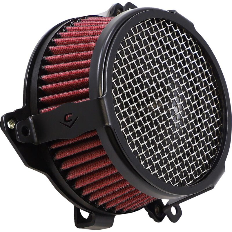 606-0103-03B-SB - Cobra Air Cleaner Kit For Harley Davidson XL1200C 2004-2020 Plain - Black