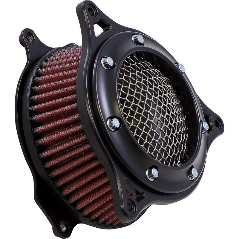 606-0103-05B-SB - Cobra RPT Air Intake Kit For Harley Davidson XL1200C 2004-2020 - Black
