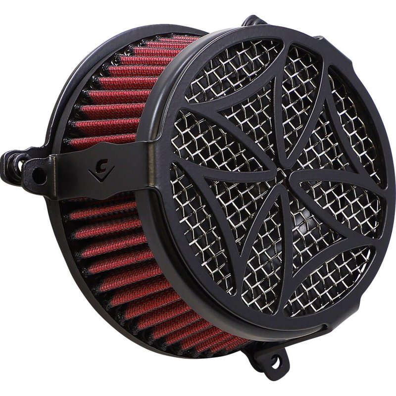 606-0101-02B-SB - Cobra Air Cleaner Kit For Harley Davidson FLH 1868 ABS 2021 Cross - Black