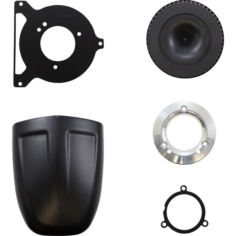 606-0101B-SB - Cobra PowrFlo Air Intake Kit For Harley Davidson FLH 1868 ABS 2021 - Black