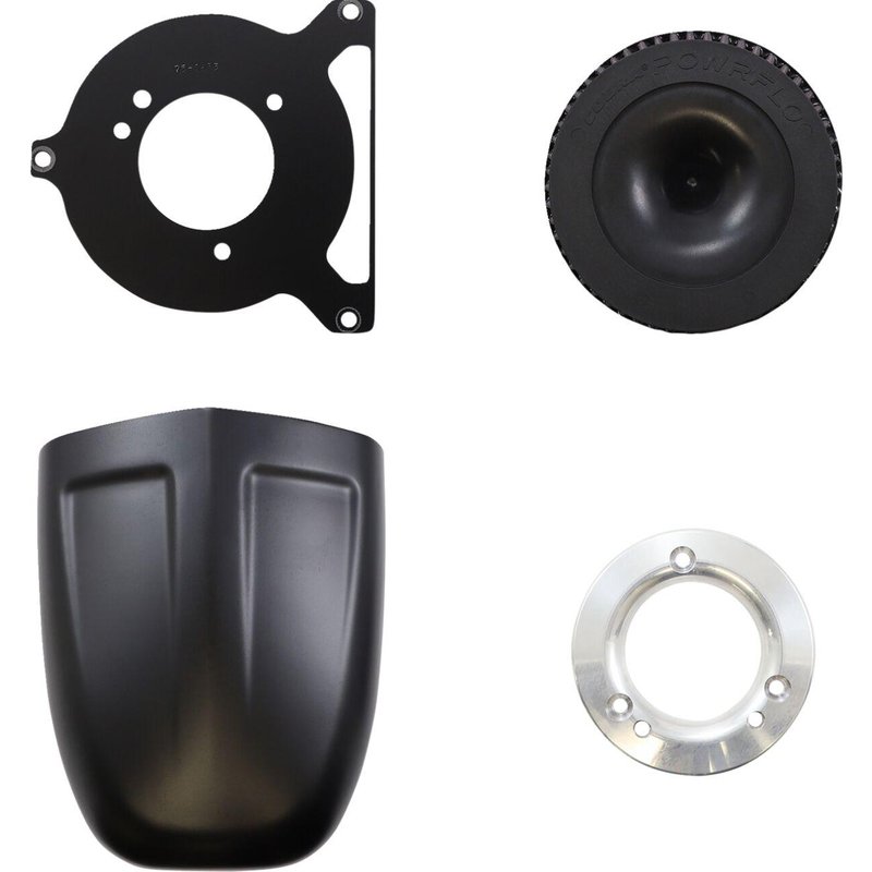 606-0104B-SB - Cobra PowrFlo Air Intake Kit For Harley Davidson FLDE 1750 ABS 2018-2020 - Black