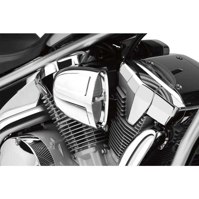 06-0137-SB - Cobra Air Cleaner Kit For Honda VTX1300 C 2004-2009 Venturi - Chrome