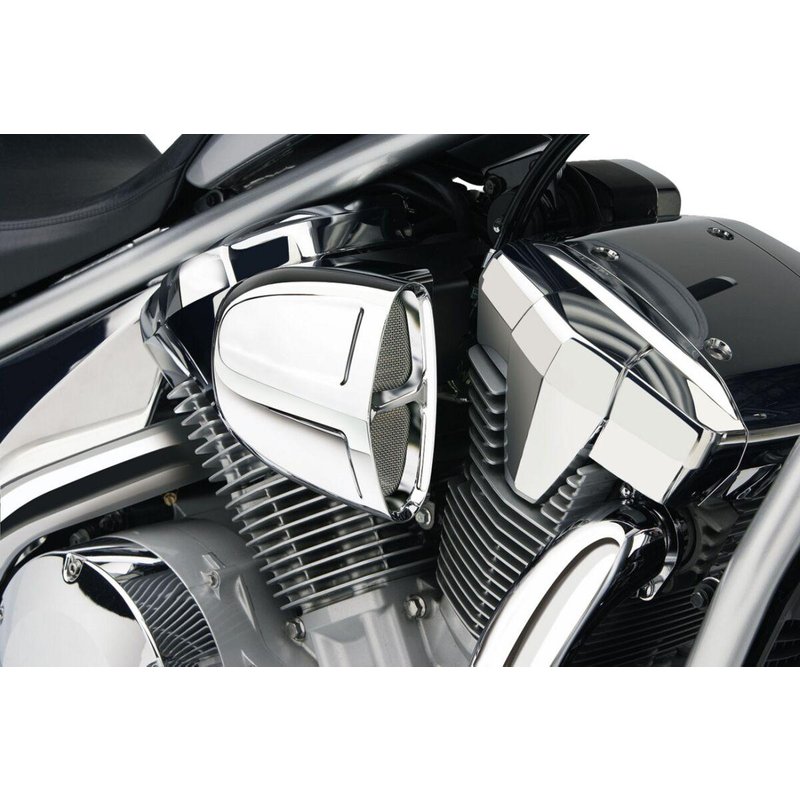 06-0245-SB - Cobra Air Cleaner Kit For Yamaha XVS 1300 A 2007-2015 Venturi - Chrome