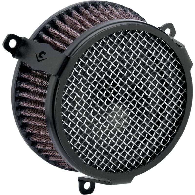 06-0467-03B-SB - Cobra Air Cleaner Kit For Kawasaki VN 900 2006-2019 Plain - Black