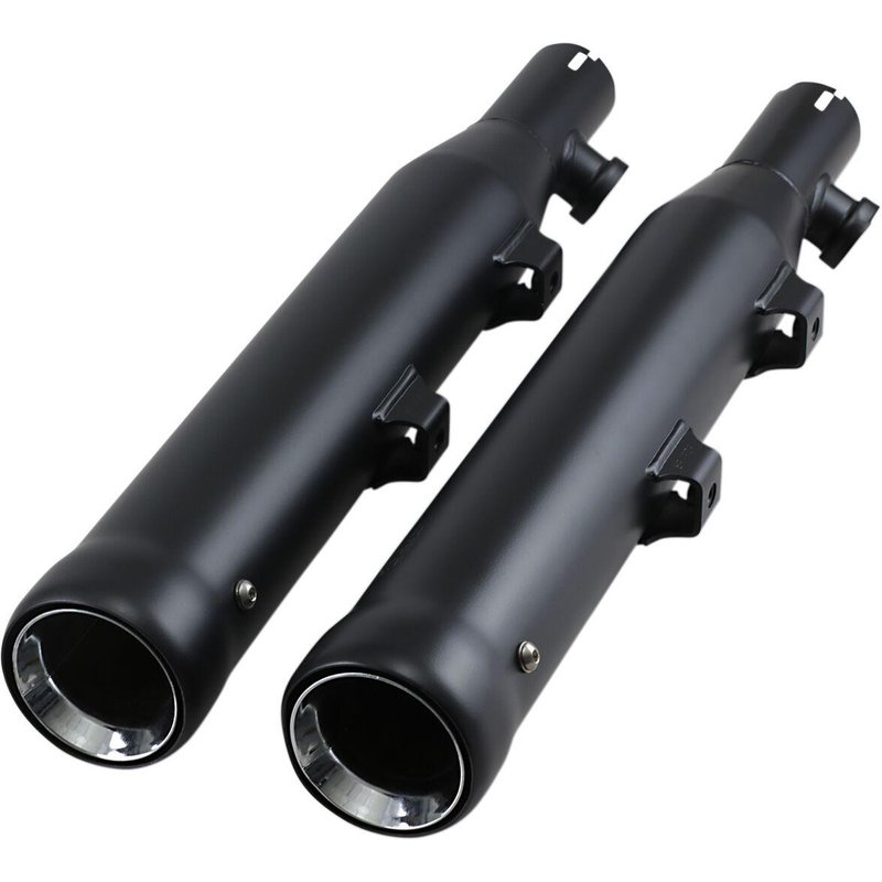 6085RB - 6085RB - Cobra Neighbor Hater Silencers - Harley Davidson XL 1200 C 2004-2013 - Black