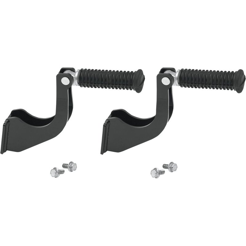606-6220 - 606-6220 - Cobra Rear Footpegs Relocation Bracket - Harley Davidson FXSTSSE3 1800 2009 - Black