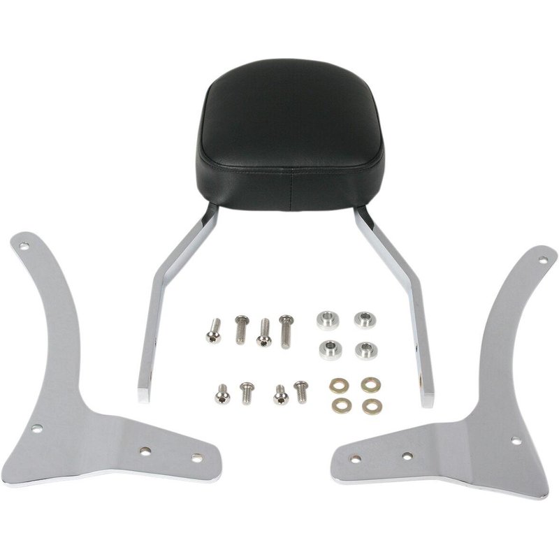 02-5240 - 02-5240 - Cobra Square Sissy Bar Kit - Yamaha XVS 1100 V Star Custom 1999-2009 - Chrome