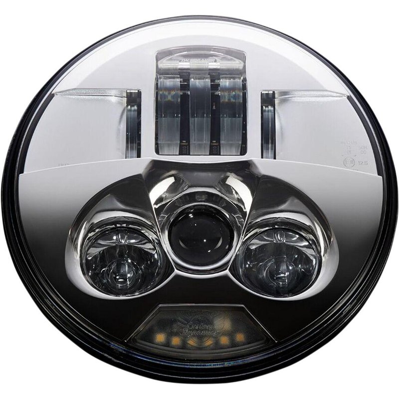 PB-7-C - Custom Dynamics 7" ProBeam LED Headlamp For Harley Davidson FLD 1690 2012-2013 Chrome