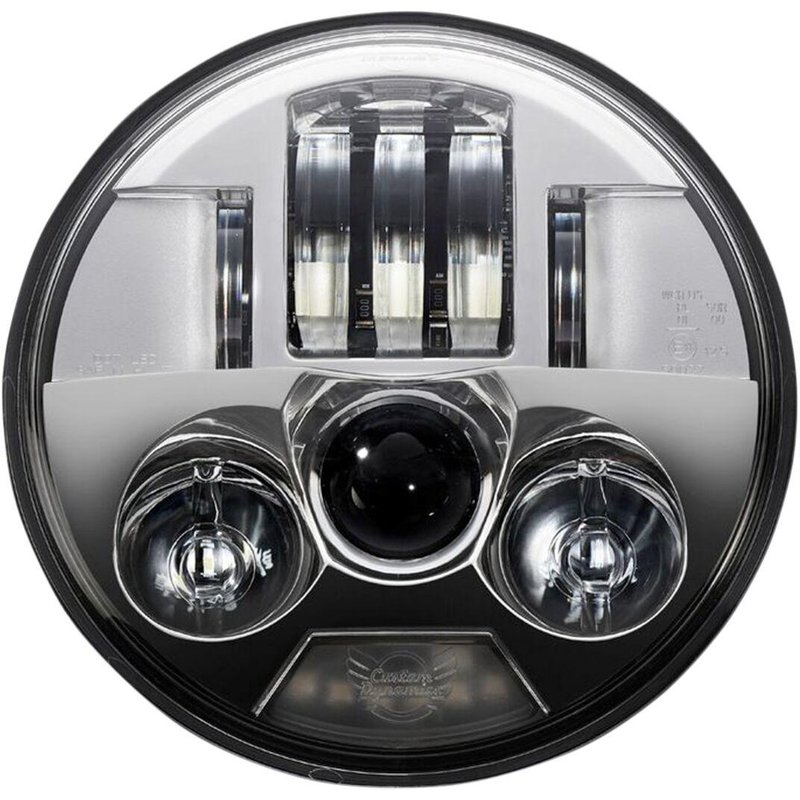 PB-575-C - Custom Dynamics 5-3/4" ProBeam LED Headlamp For Harley Davidson FLST 1340 1987-1990 Chrome