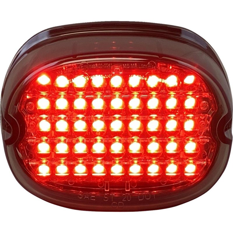 CD-TL-NW-S - Custom Dynamics Low Profile LED Taillight For Harley Davidson FLD 1690 2012-2013 Rear Smoke