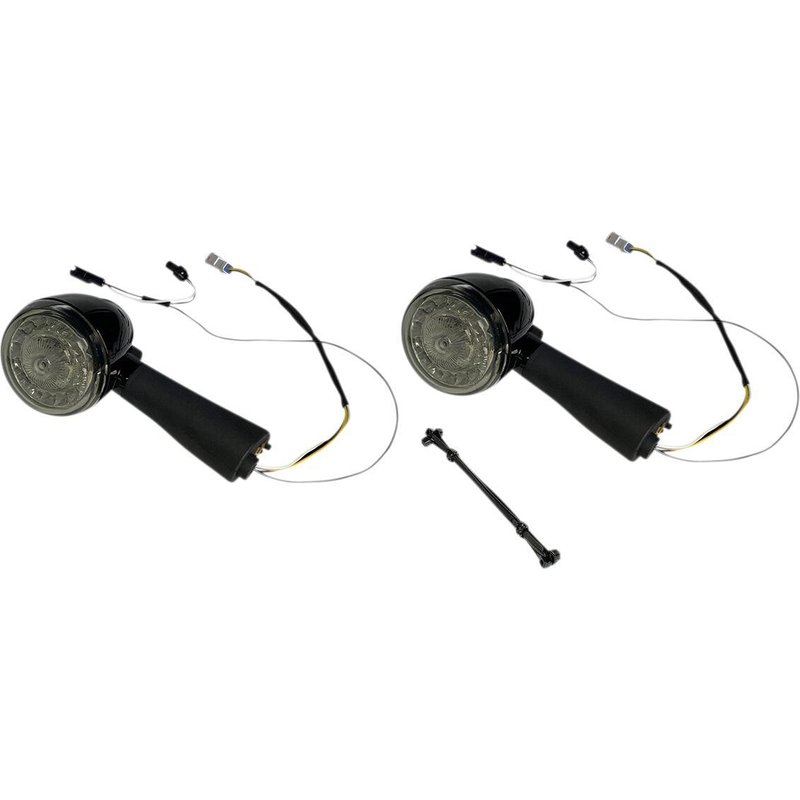 PB-SCOUT-RR-BS - Custom Dynamics ProBeam Rear LED Turn Signal For Indian Scout 60 2016-2022 Rear Black Smoke