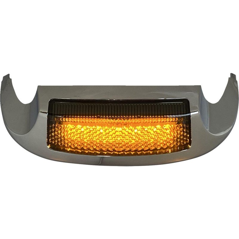 GEN-FT-AS - Custom Dynamics Front LED Fender Tip For Harley Davidson FLHR 1690 Front Smoke