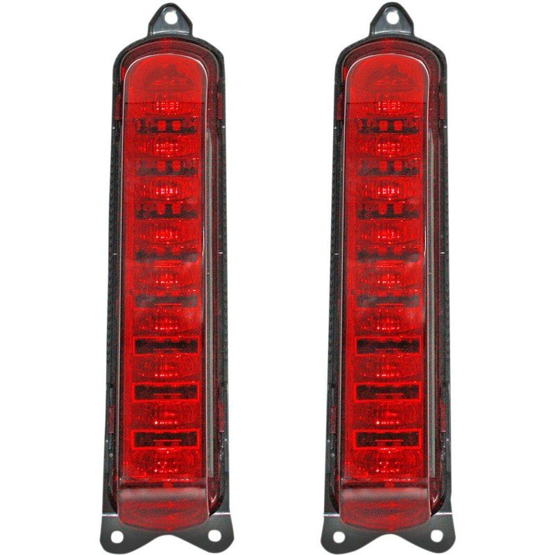 PB-CVO-RED - Custom Dynamics ProBeam LED Taillight Panels for CVO For Harley Davidson FLHRSE6 1800 2014 Red