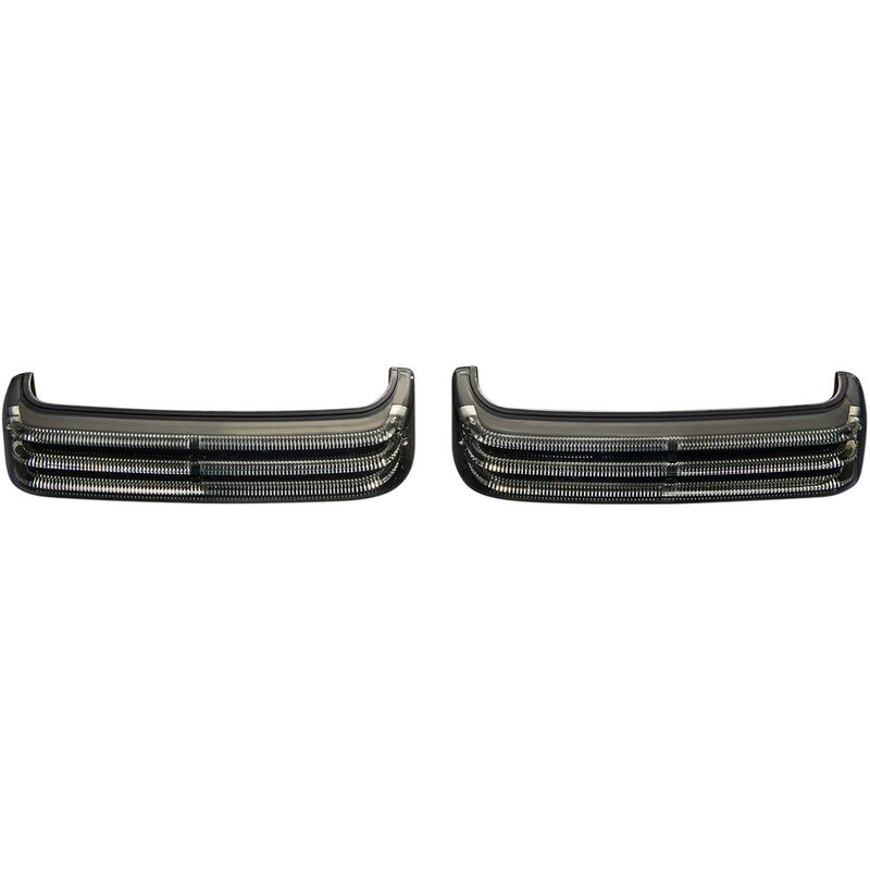 PB-SBSEQ-SS6-BS - Custom Dynamics ProBeam LED Sequential Bagz Saddlebag Lights For Harley Davidson FLHX 1584 2010-2011 Smoke