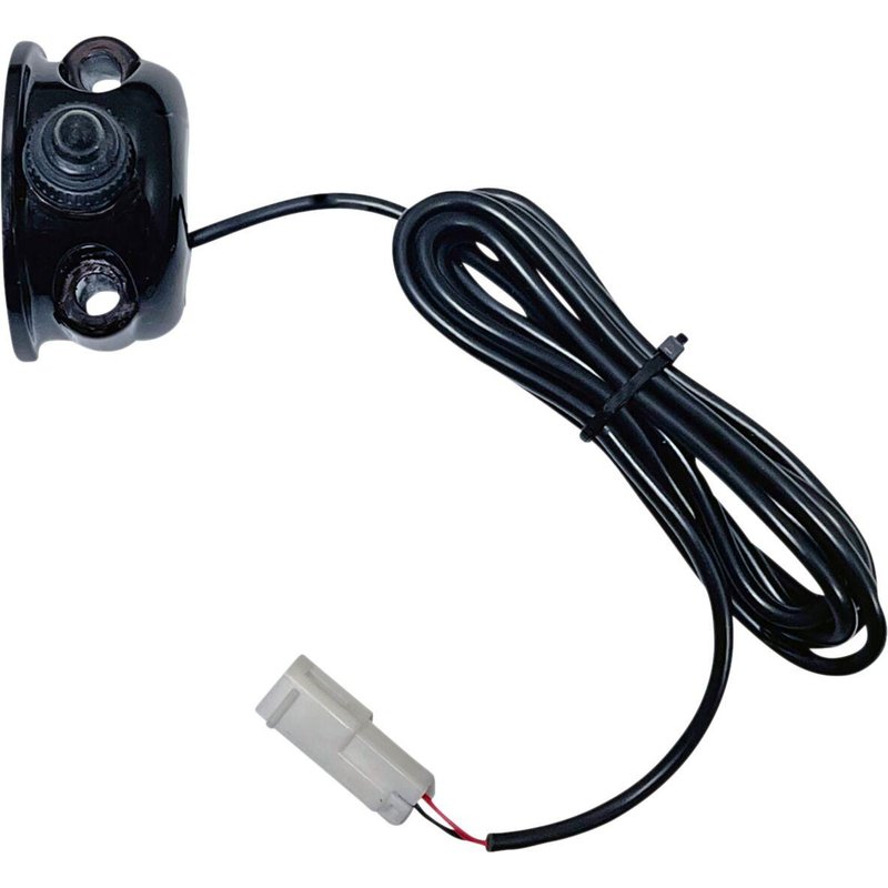 CD-AUX-HD-B - Custom Dynamics Auxiliary Handlebar Control Mounted On/Off Switch For Harley Davidson FLD 1690 2012-2013 - Black