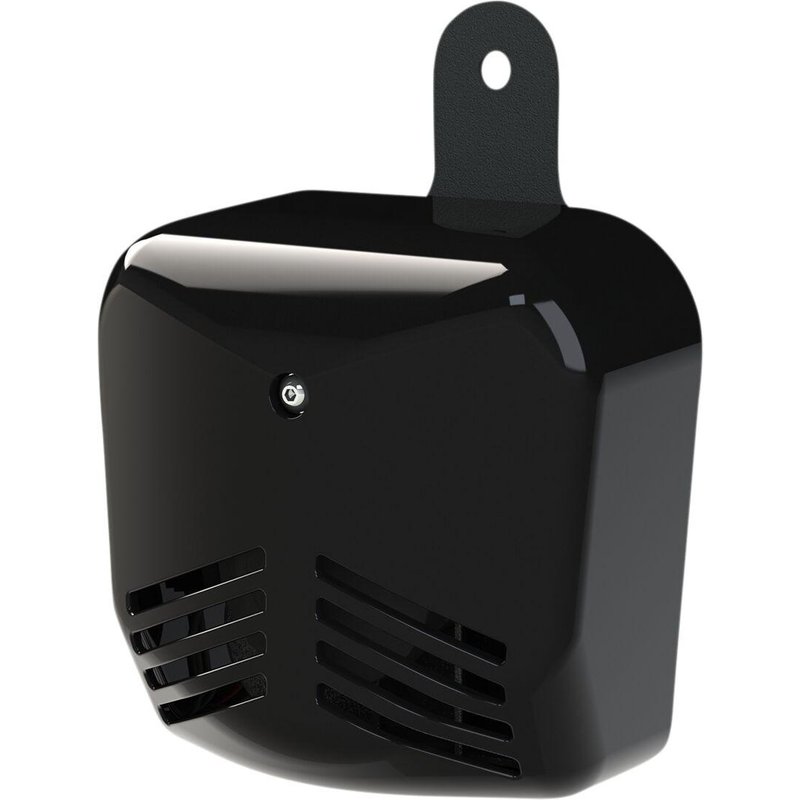 PB-AH-B - Custom Dynamics ProBeast Dual Tone Air Horn For Harley Davidson FL 1200 1965-1977 - Black