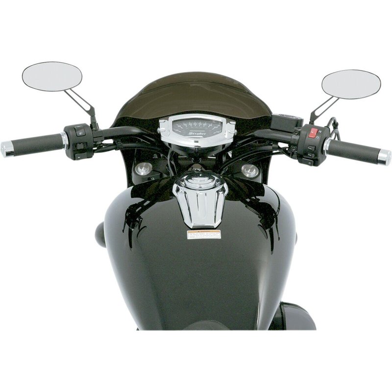 MEM7111 - Memphis Shades Bullet Fairing For Kawasaki VN 900 2007-2025 45.5 cm (18") - Black