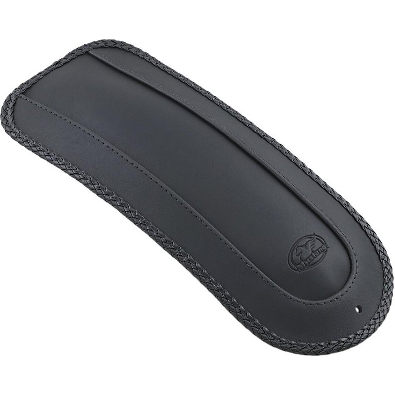 78025 - Mustang Fender Bib for Solo Seat For Harley Davidson FLH 1200 1970-1980 Rear - Black