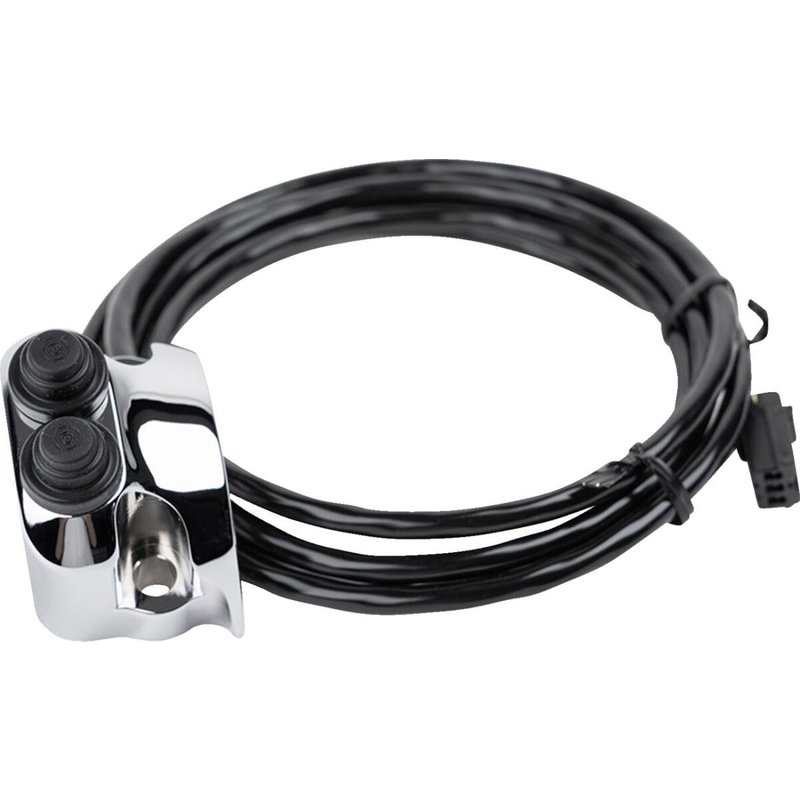 0616-0207 - Legend Suspension Handlebar Mounted Control For Harley Davidson FLHR 1450 1999-2003 - Chrome