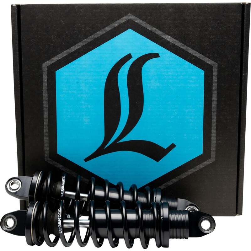1310-1096 - Legend Suspension Revo Dyna Coil Suspension Shocks For Harley Davidson FLD 1690 2012-2013 Rear 356.00mm (14.00")
