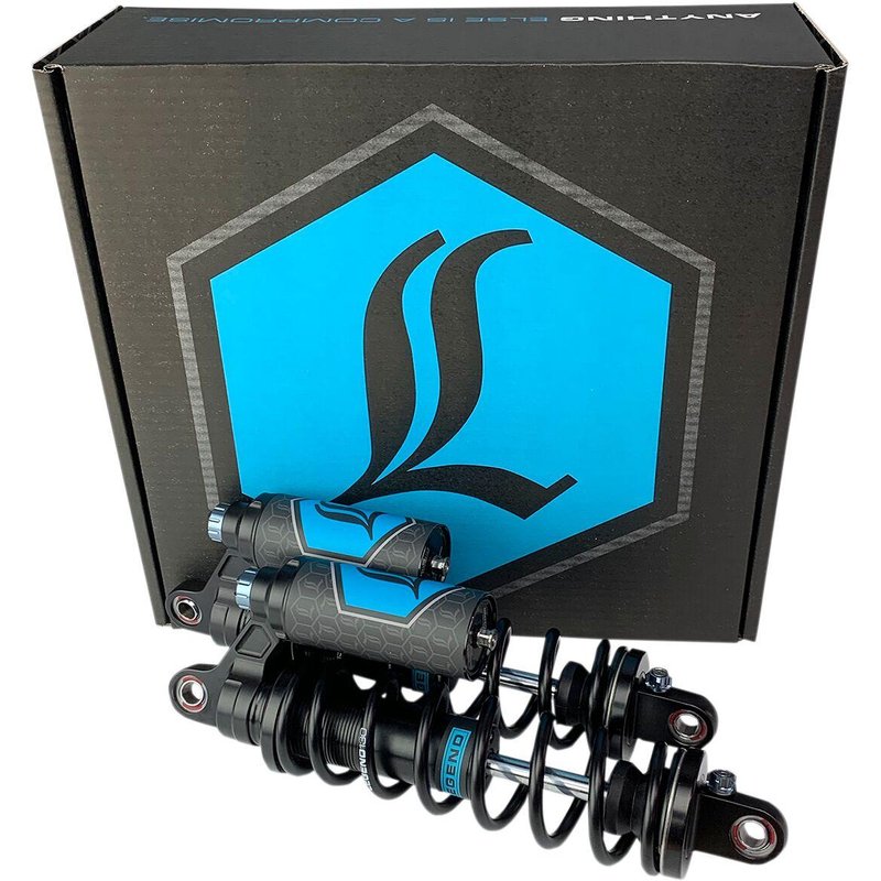 1310-1897 - Legend Suspension REVO ARC Piggyback Heavy Duty Coil Suspension Shocks For Harley Davidson XL 1200 C 2004-2020 Rear 356.00mm (14.00")