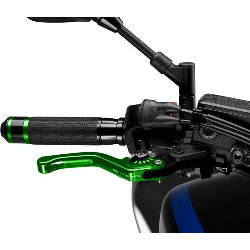 130VN - Puig Short V3 Brake Lever For Ducati 1098 2007-2008 - Green With Black Selector
