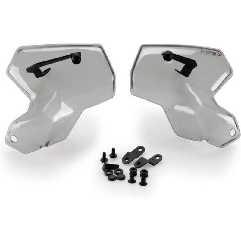 1319H - Puig Handlebar Deflectors For BMW F750 GS 2018-2024 - Light Smoke