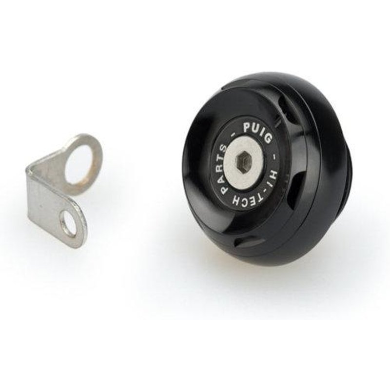 20340N - Puig Engine Oil Filler Cap For Ducati 1299 Panigale 2015-2017 - Black