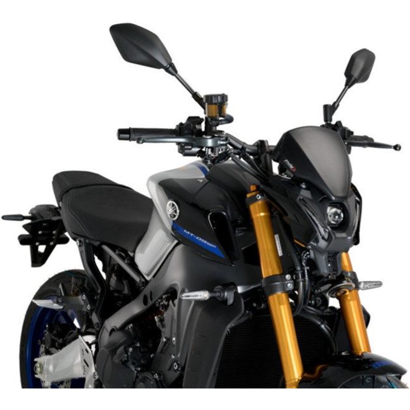 20643J - Puig New Generation Sport Screen For Yamaha MT-09 2021-2023 - Matt Black
